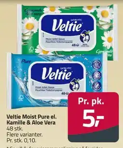 Fleggaard Veltie Moist Pure el. Kamille & Aloe Vera tilbud