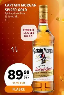 Scandinavian Park CAPTAIN MORGAN SPICED GOLD tilbud