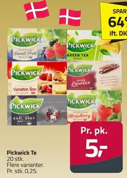 Fleggaard Pickwick Te tilbud