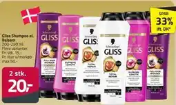 Fleggaard Gliss Shampoo el. Balsam tilbud