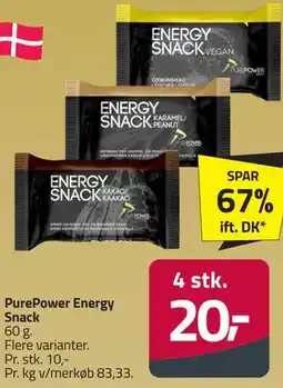 Fleggaard PurePower Energy Snack tilbud