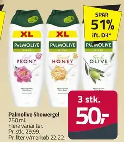 Fleggaard Palmolive Showergel tilbud