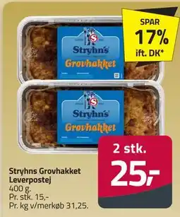 Fleggaard Stryhns Grovhakket Leverpostej tilbud