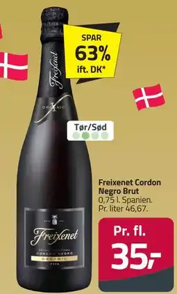 Fleggaard Freixenet Cordon Negro Brut tilbud