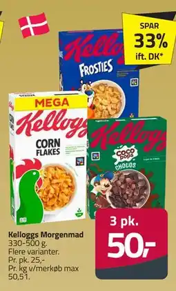 Fleggaard Kelloggs Morgenmad tilbud