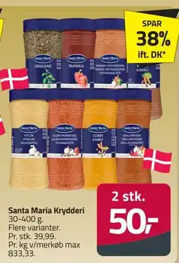 Fleggaard Santa Maria Krydderi tilbud