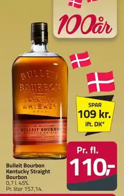 Fleggaard Bulleit Bourbon Kentucky Straight Bourbon tilbud
