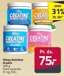 Fleggaard Wispy Nutrition Kreatin tilbud