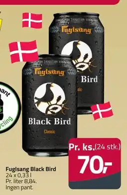 Fleggaard Fuglsang Black Bird tilbud
