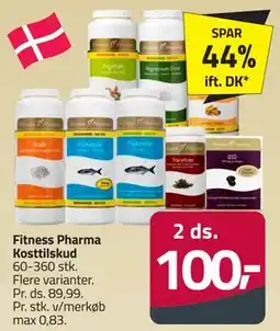 Fleggaard Fitness Pharma Kosttilskud tilbud