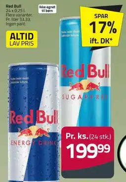Fleggaard Red Bull tilbud