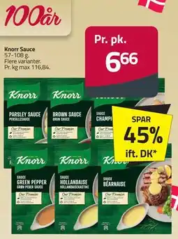Fleggaard Knorr Sauce tilbud