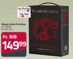 Fleggaard Masso Antico Primitivo tilbud