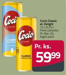 Fleggaard Cocio Classic el. Delight tilbud