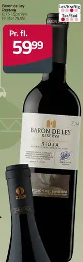 Fleggaard Baron de Ley Reserva tilbud