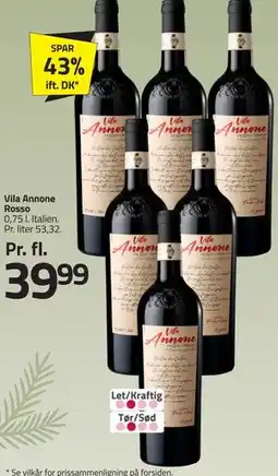 Fleggaard Vila Annone Rosso tilbud
