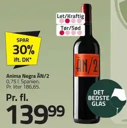Fleggaard Anima Negra ÃN/2 tilbud