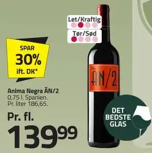 Fleggaard Anima Negra ÃN/2 tilbud