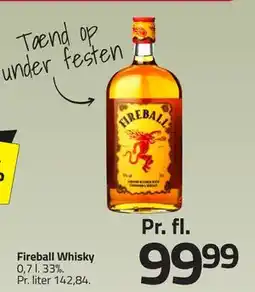 Fleggaard Fireball Whisky tilbud