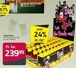 Fleggaard Flügel Shots tilbud