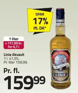 Fleggaard Linie Akvavit tilbud