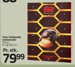 Fleggaard Toms Skildpadde Julekalender tilbud