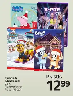 Fleggaard Chokolade Julekalender tilbud