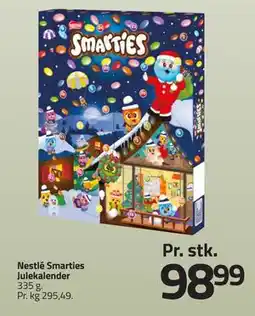 Fleggaard Nestlé Smarties Julekalender tilbud