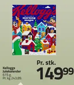 Fleggaard Kelloggs Julekalender tilbud
