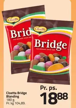 Fleggaard Cloetta Bridge Blanding tilbud