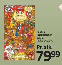Fleggaard Castus Julekalender tilbud