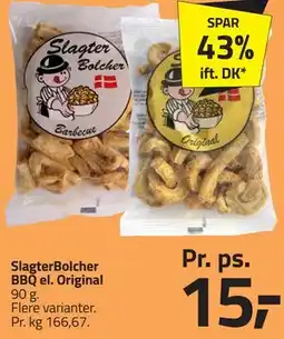 Fleggaard SlagterBolcher BBQ el. Original tilbud