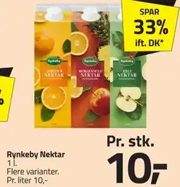 Fleggaard Rynkeby Nektar tilbud