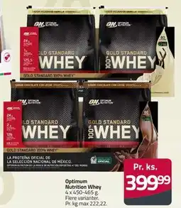 Fleggaard Optimum Nutrition Whey tilbud