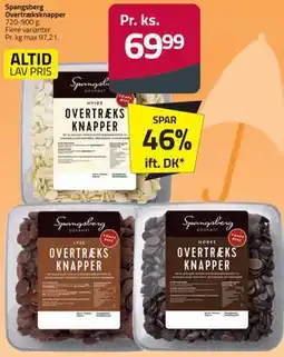Fleggaard Spangsberg Overtræksknapper tilbud