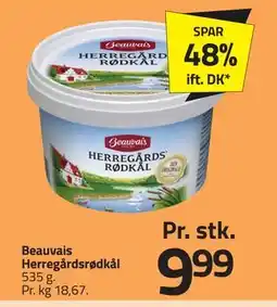 Fleggaard Beauvais Herregårdsrødkål tilbud