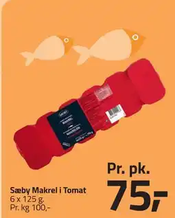 Fleggaard Sæby Makrel i Tomat tilbud