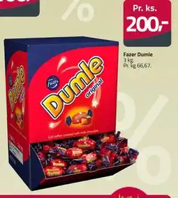 Fleggaard Fazer Dumle tilbud