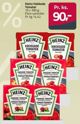Fleggaard Heinz Hakkede Tomater tilbud