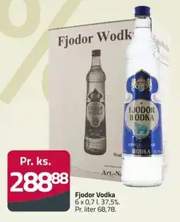 Fleggaard Fjodor Vodka tilbud