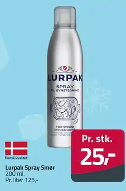 Fleggaard Lurpak Spray Smør tilbud