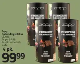 Fleggaard Zapp Optændingsblokke tilbud