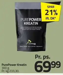 Fleggaard PurePower Kreatin tilbud