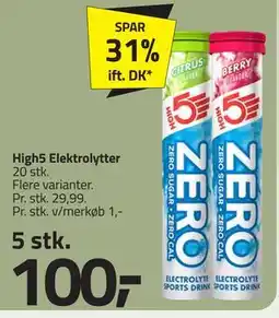 Fleggaard High5 Elektrolytter tilbud