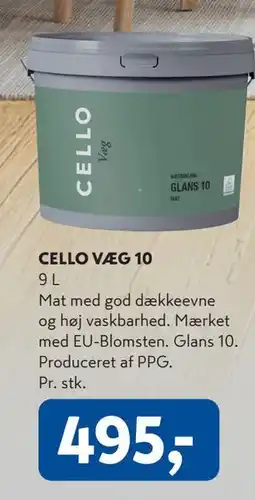 Davidsen CELLO VÆG 10 tilbud