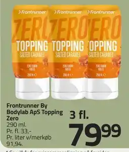 Fleggaard Frontrunner By Bodylab ApS Topping Zero tilbud
