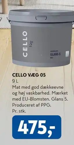 Davidsen CELLO VÆG 05 tilbud