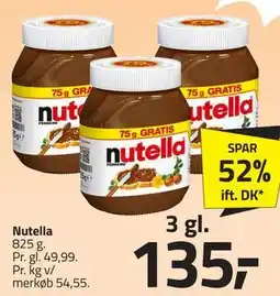 Fleggaard Nutella tilbud