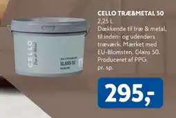 Davidsen CELLO TRÆ&METAL 50 tilbud