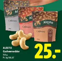 Lidl ALESTO Cashewnødder tilbud